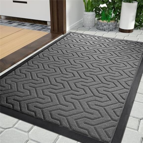 Door Mat, All-Season Outdoor Indoor Sturdy Doormat for Home Entrance Floor - Picture 7 of 7